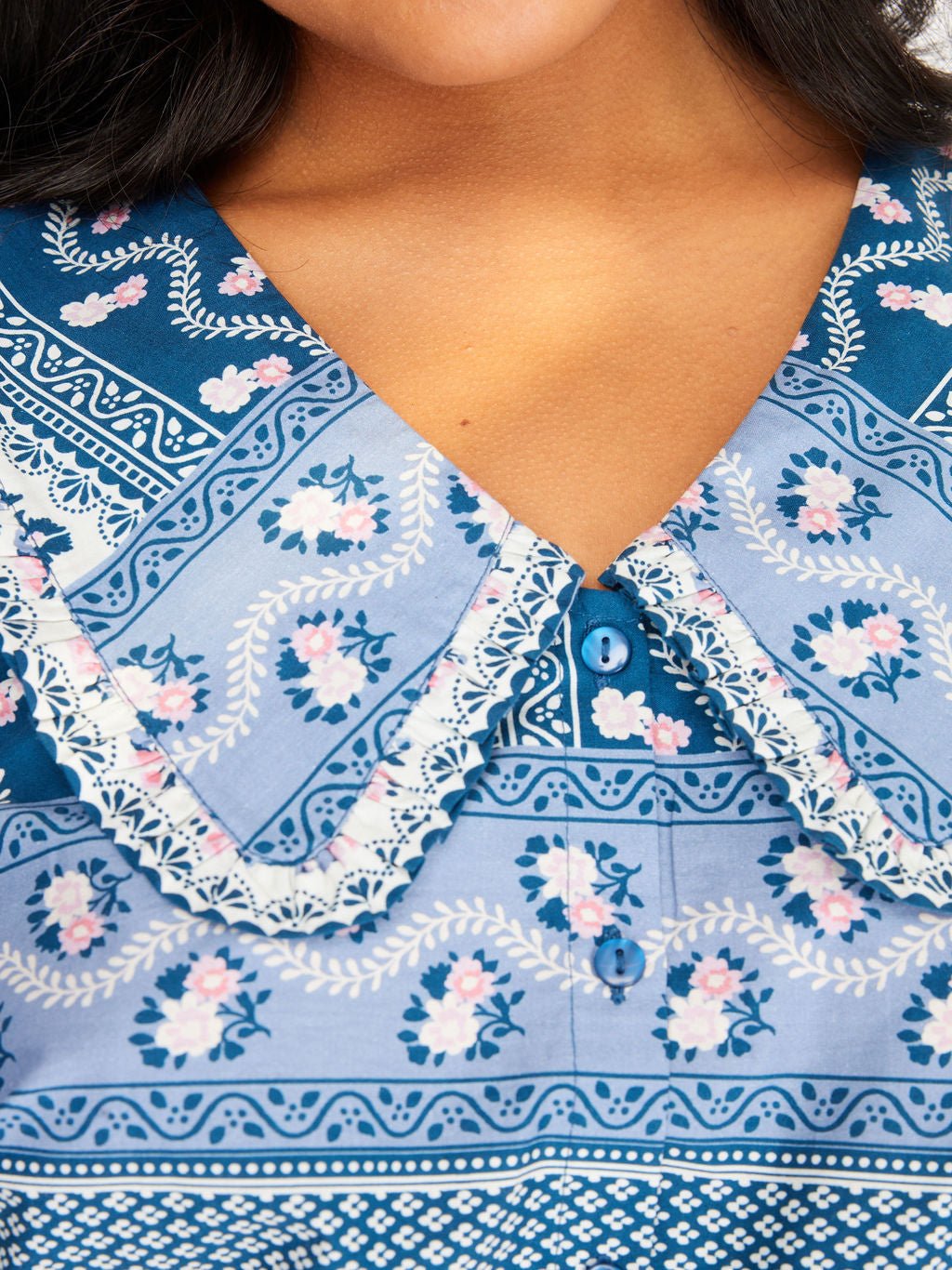 Daisy Blouse Vintage Floral - Mack & Harvie