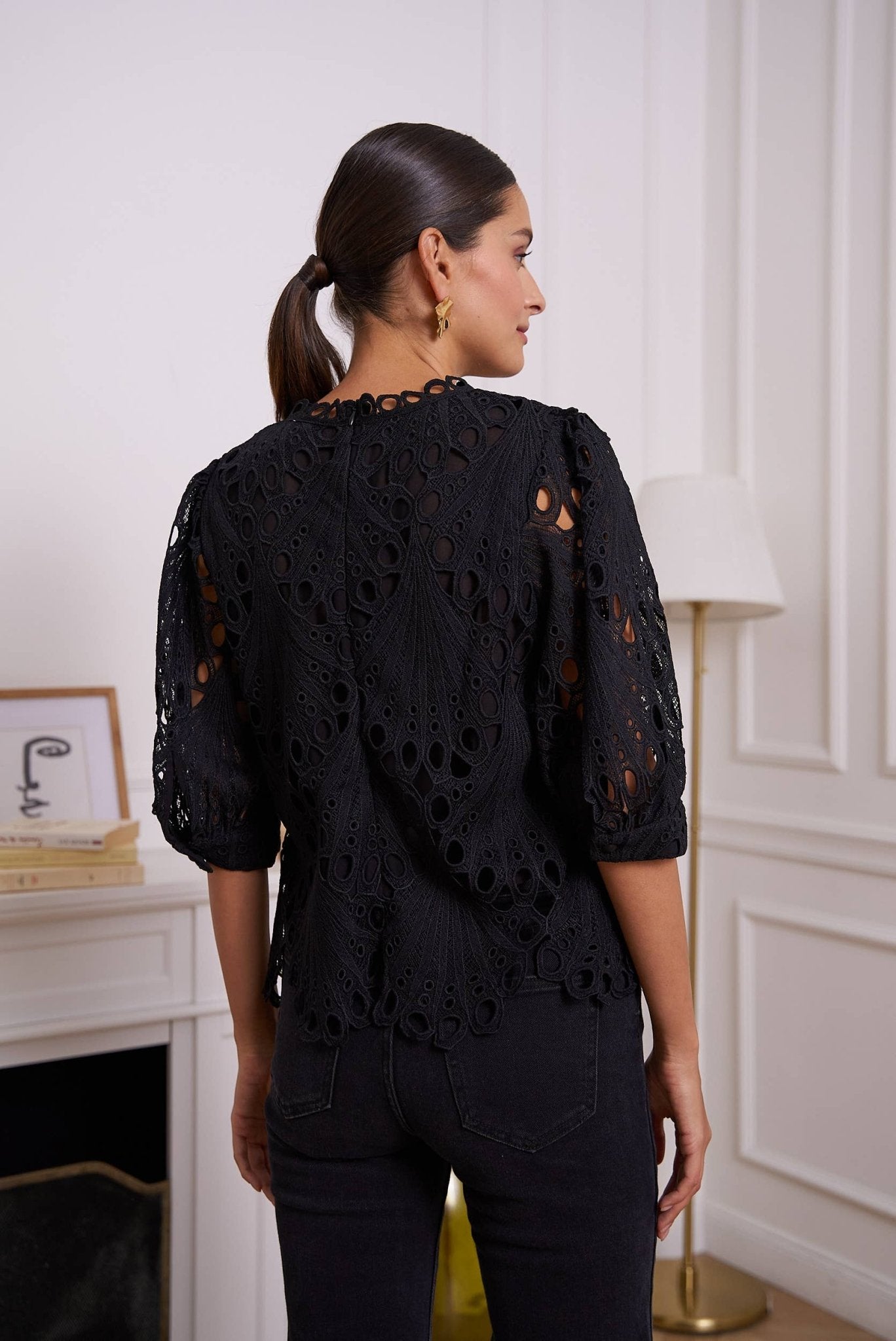 Daisy Guipure Lace Top - Mack & Harvie