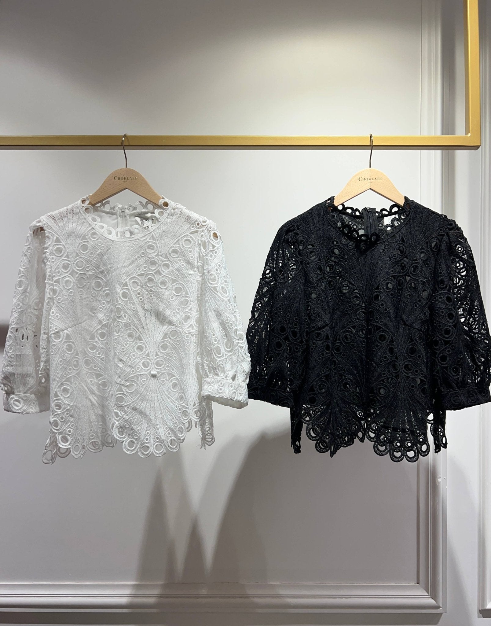 Daisy Guipure Lace Top - Mack & Harvie