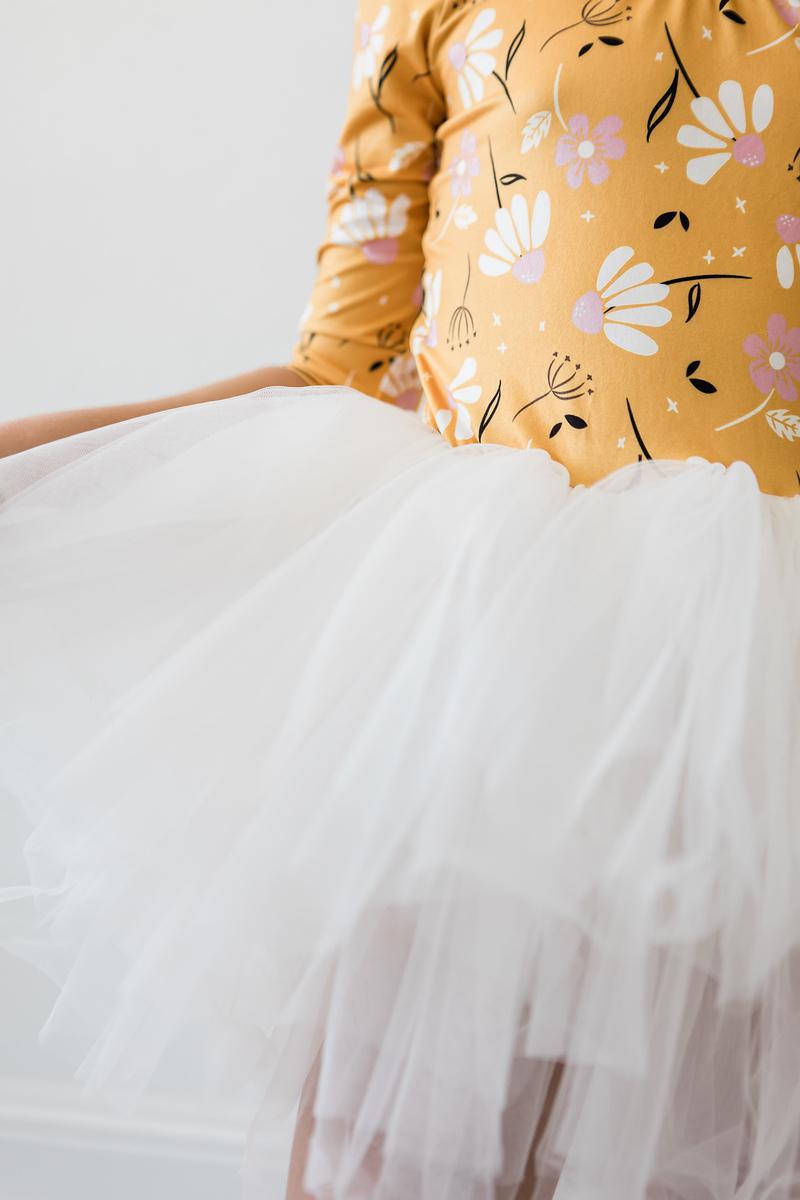 Dandelions in Fall 3/4 Tutu Leotard - Mack & Harvie