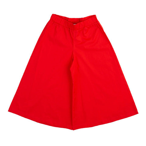 Piccola Ludo - Red Wide Pants