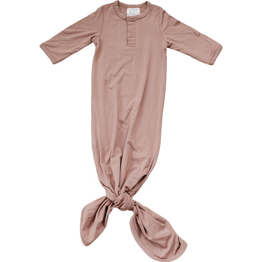 Dusty Rose Bamboo Knot Gown - Mack & Harvie