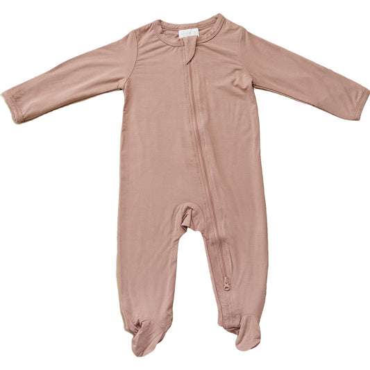 Dusty Rose Bamboo Zipper - Mack & Harvie