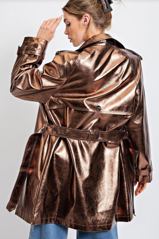 Trench Coat, Metallic