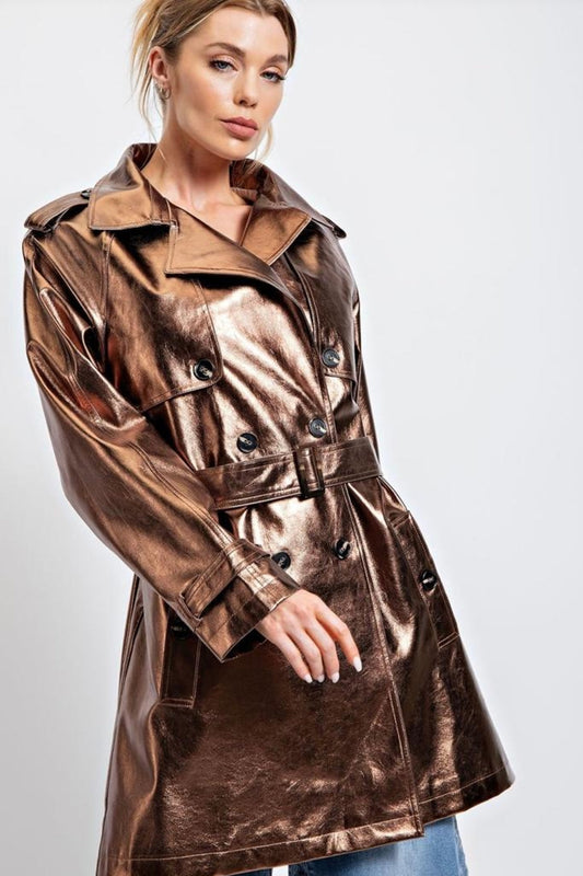 Trench Coat, Metallic