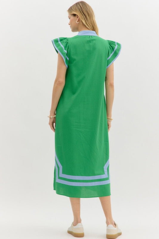 Emerald Tide Dress