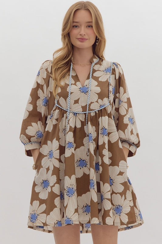 Wherever You Went Floral Dress