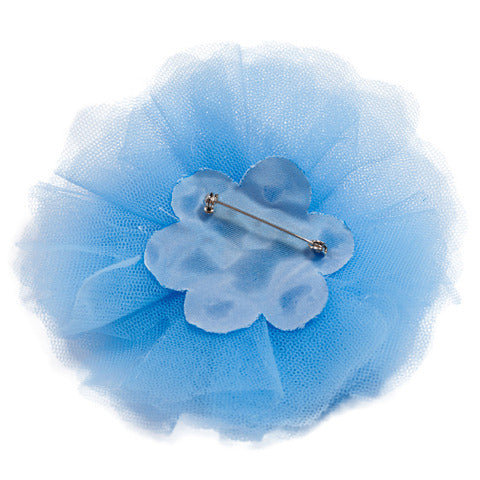 Miss Grant - Blue Flower Brooch