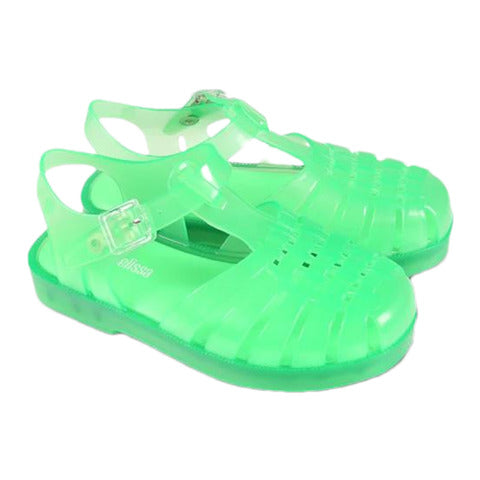 mini melissa - Neon Green Sandals