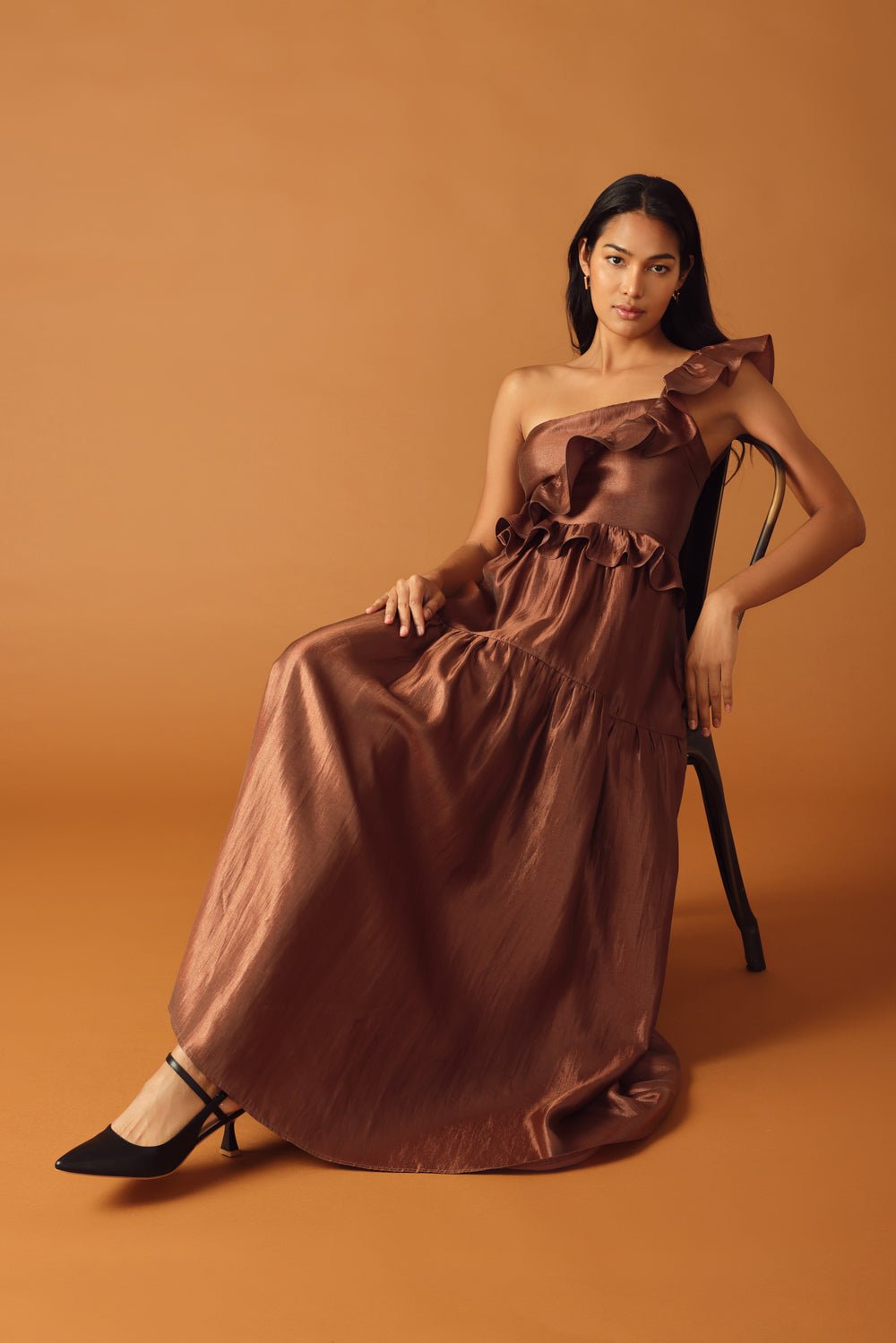 FIND THE ANSWER WOVEN MAXI DRESS - Mack & Harvie