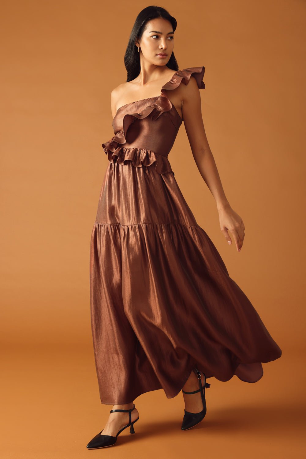 FIND THE ANSWER WOVEN MAXI DRESS - Mack & Harvie