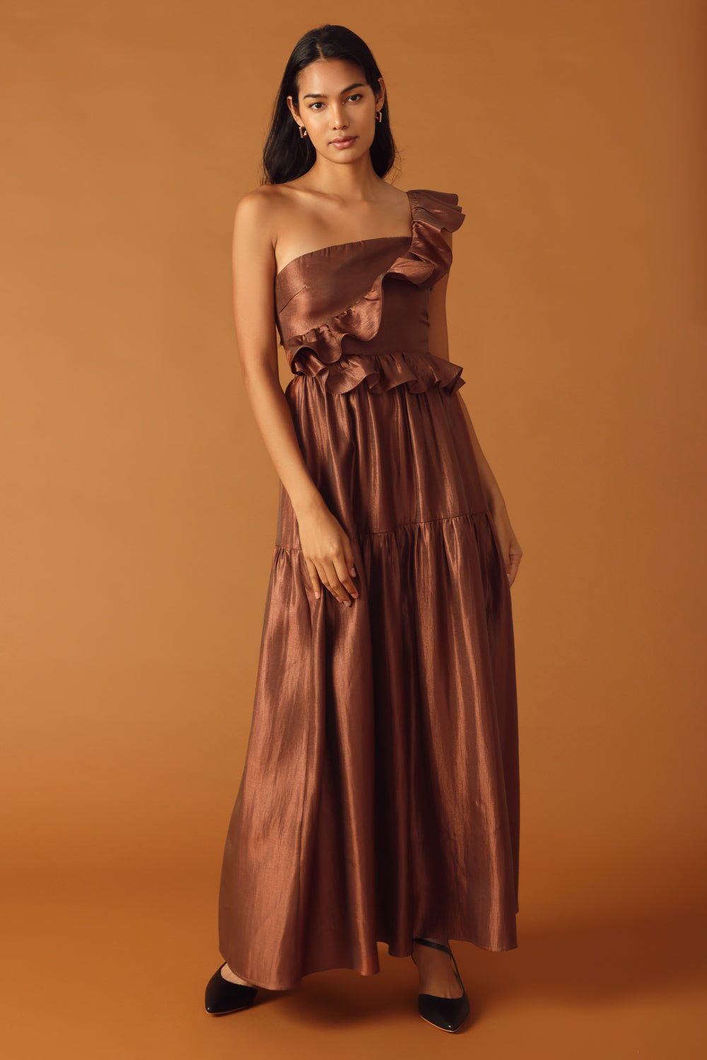 FIND THE ANSWER WOVEN MAXI DRESS - Mack & Harvie