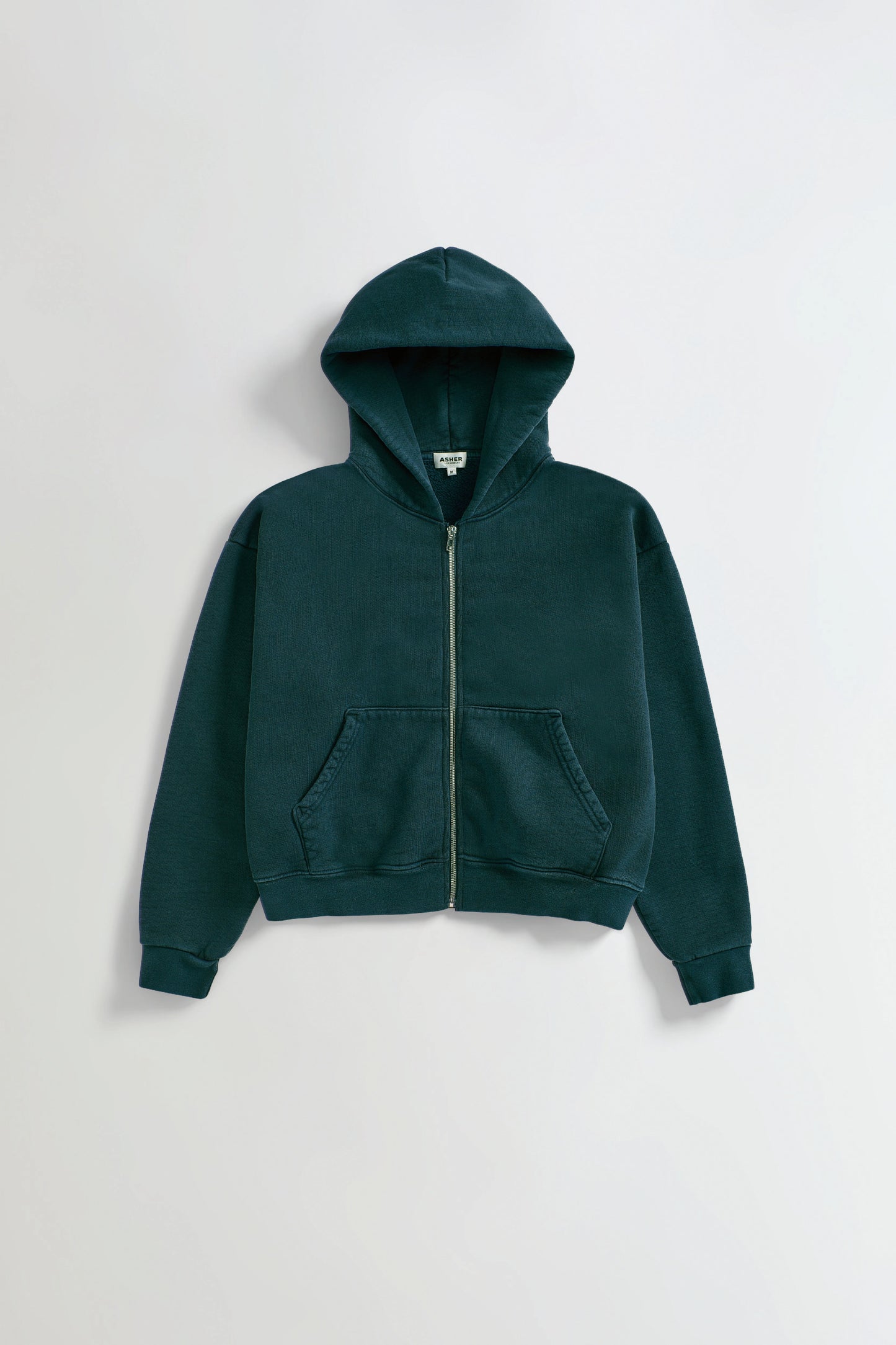 Rosie Cropped Zip-Up Hoodie