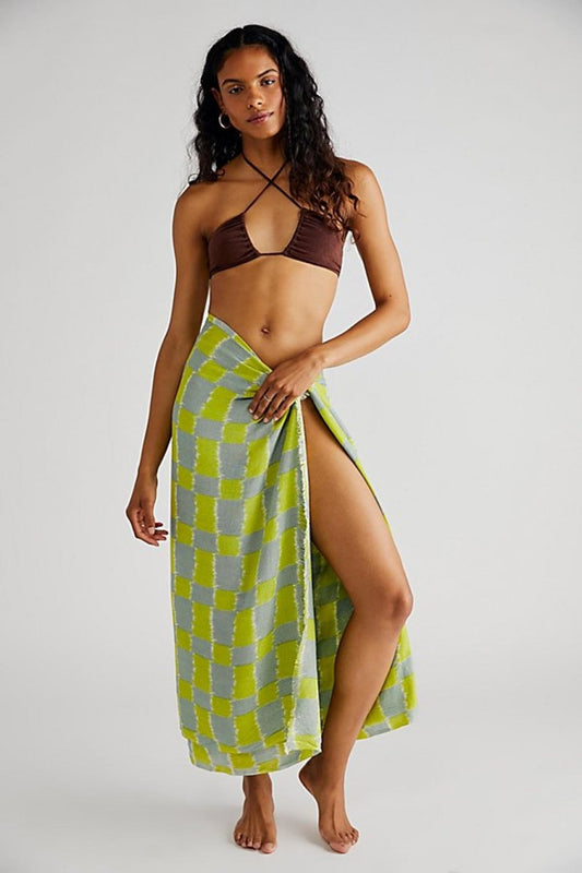 Carnival Shimmer Ikat Sarong