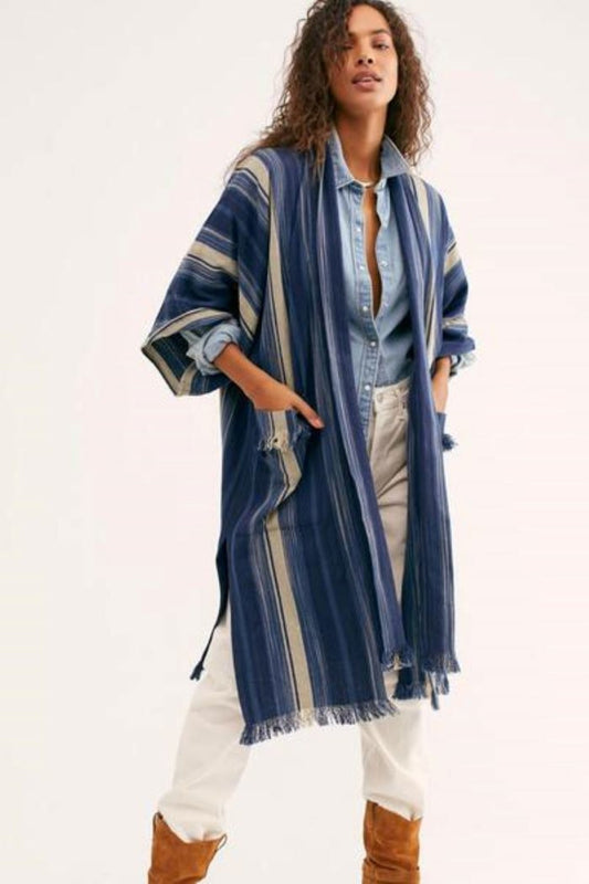 Odyssey Stripes Long Jacket