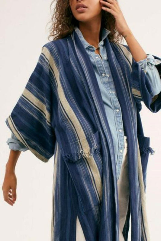 Odyssey Stripes Long Jacket