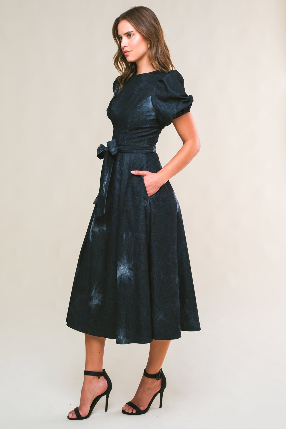 GARDEN GRACE TWILL MIDI DRESS - Mack & Harvie
