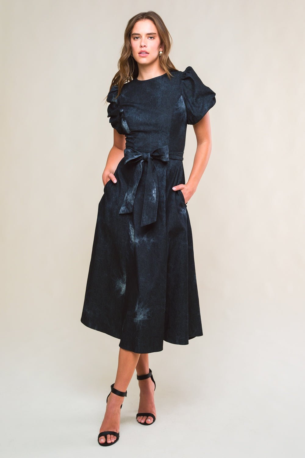 GARDEN GRACE TWILL MIDI DRESS - Mack & Harvie