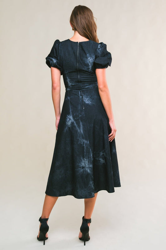 GARDEN GRACE TWILL MIDI DRESS - Mack & Harvie