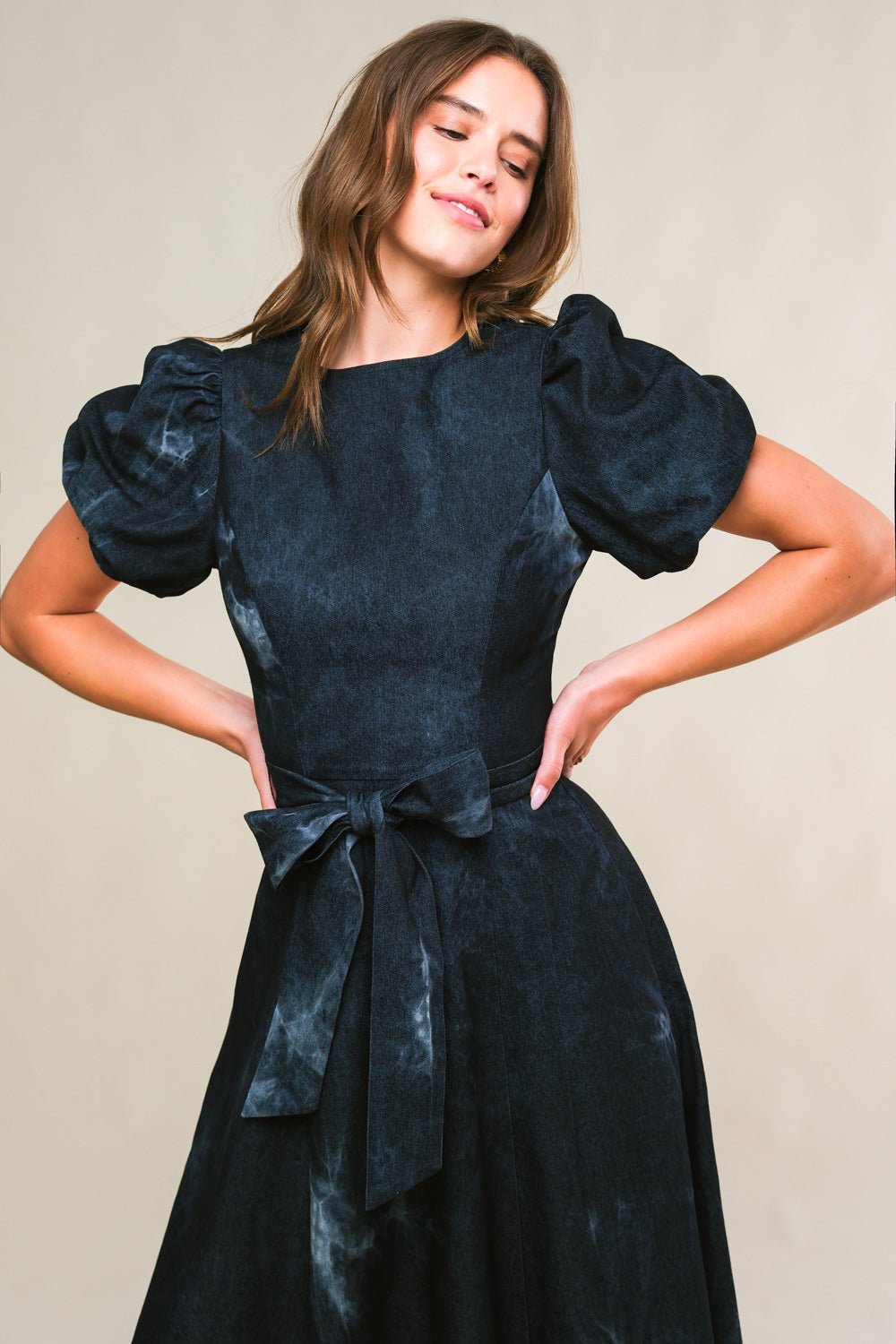 GARDEN GRACE TWILL MIDI DRESS - Mack & Harvie