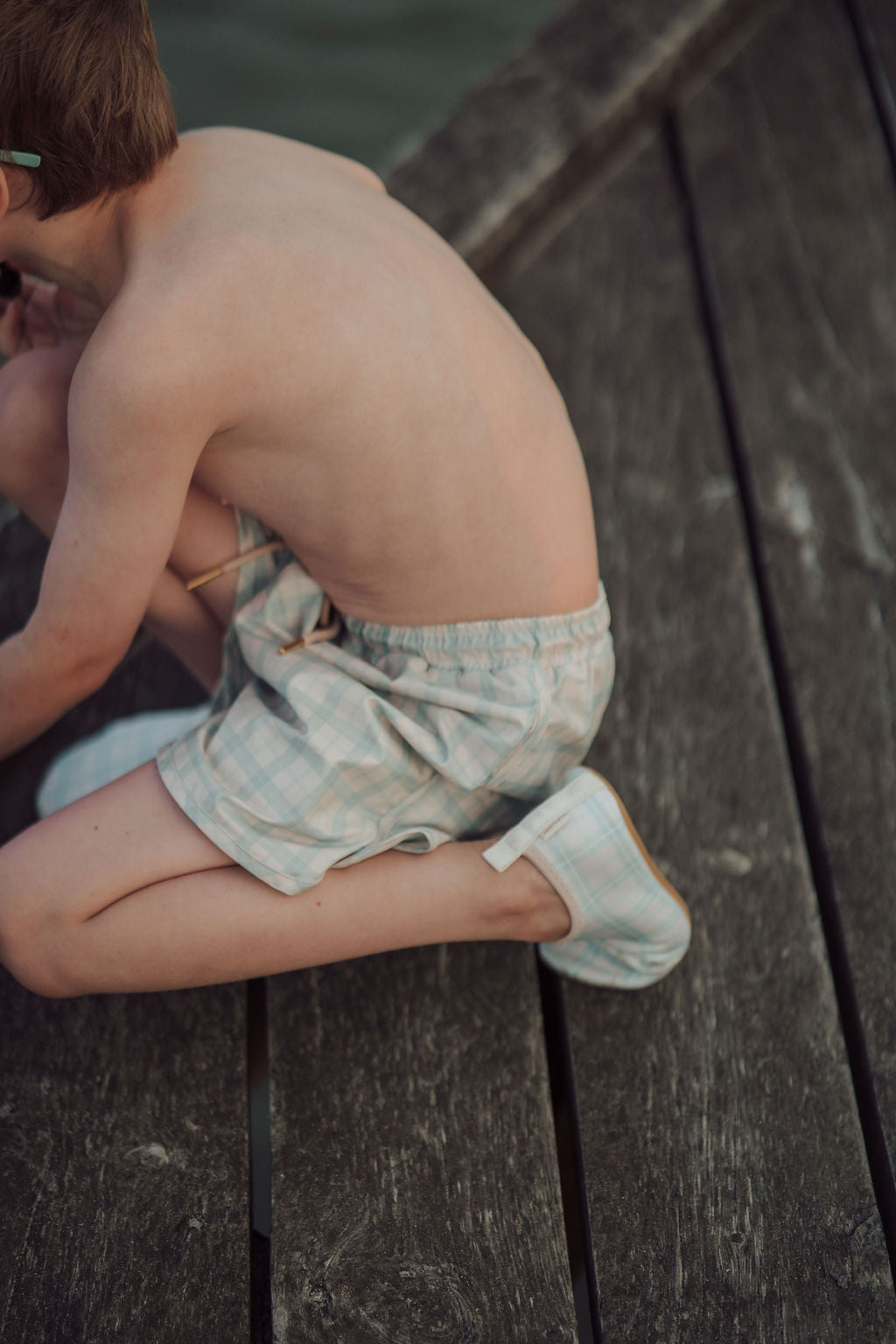 Swim Shoes | Fern Plaid