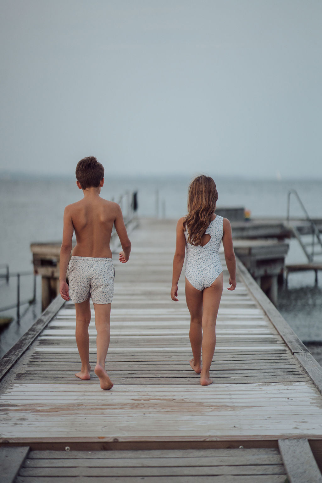 Swim Trunks | UPF + Recycled - Scandi Floral