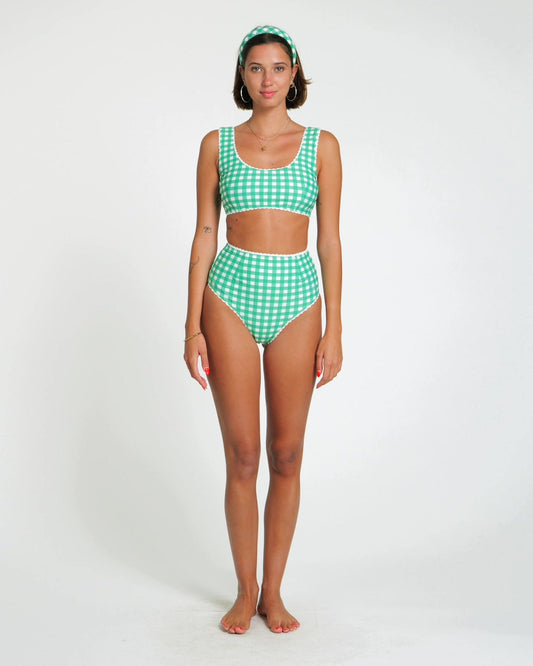 Gingham Bikini (Green)