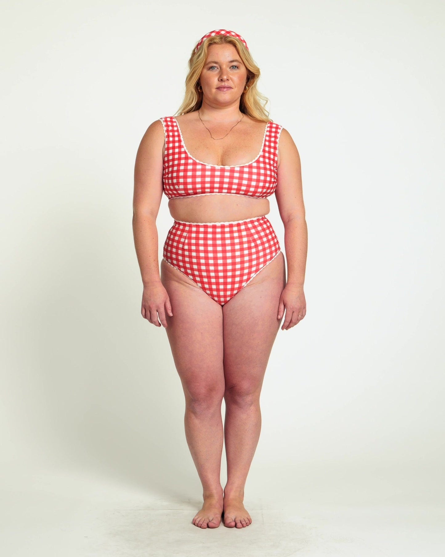 Gingham Bikini (Red)