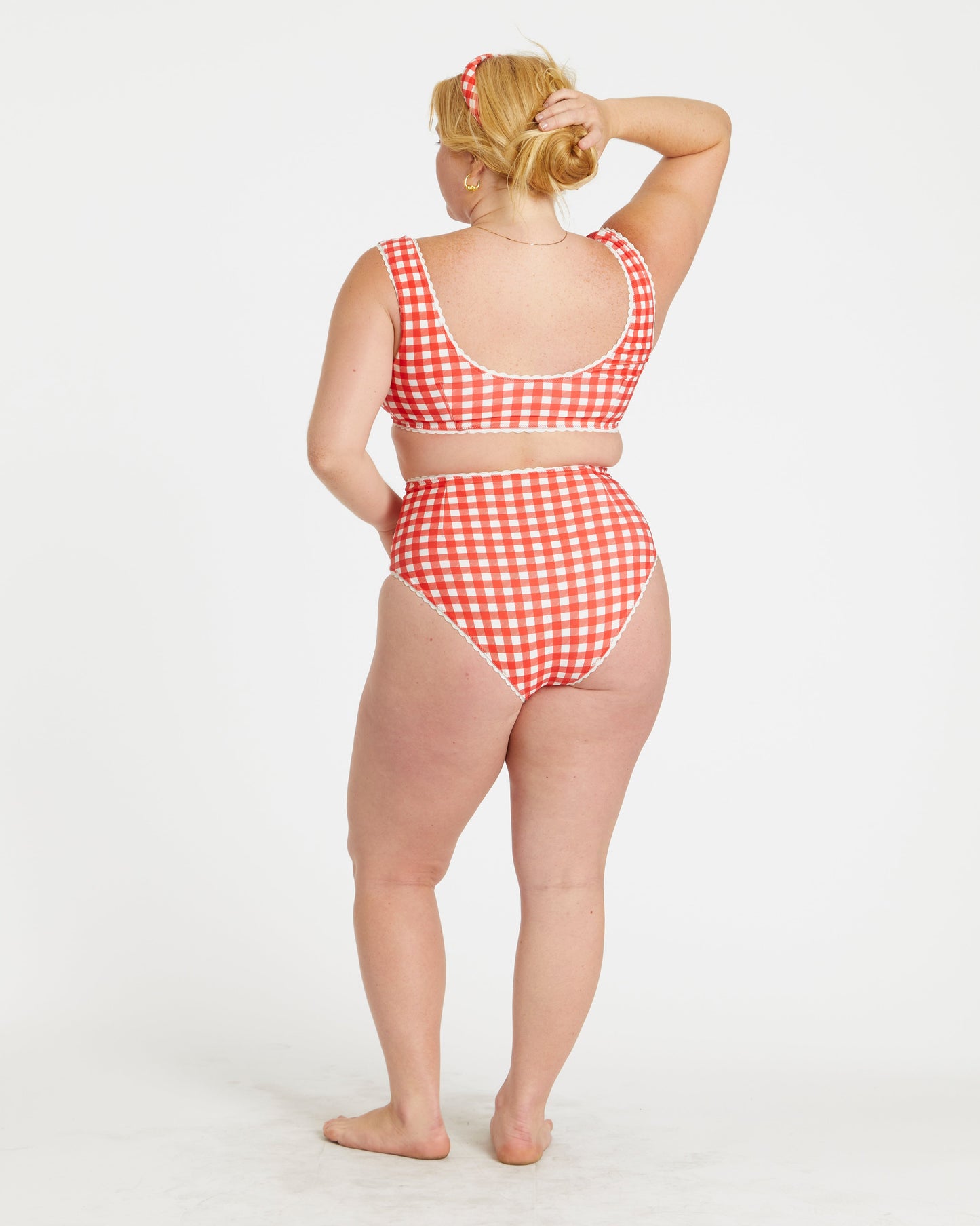 Gingham Bikini (Red)