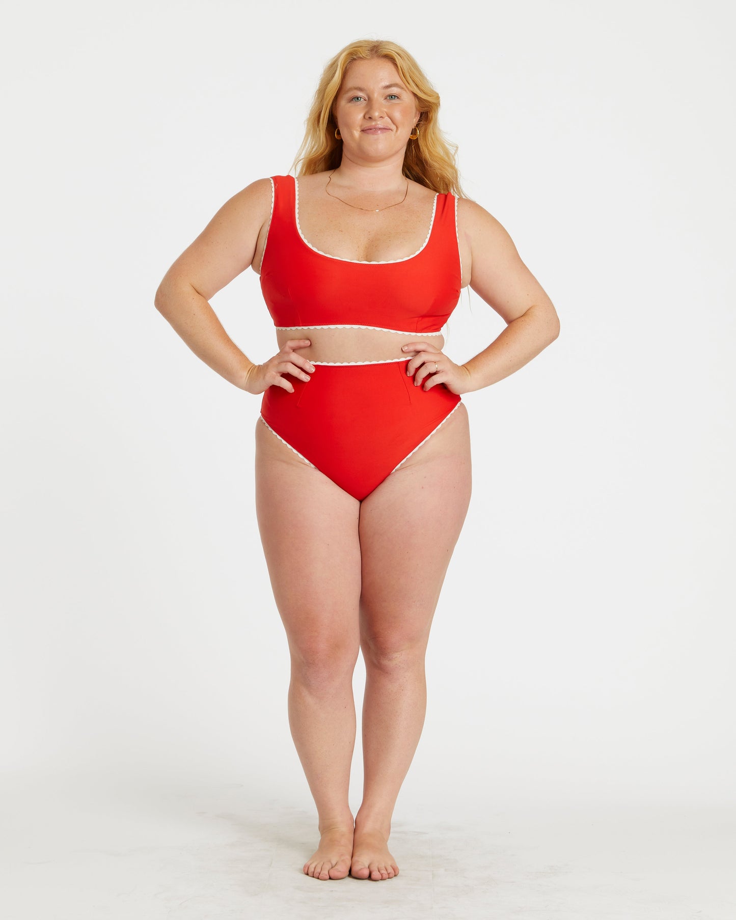 Gingham Bikini (Red)