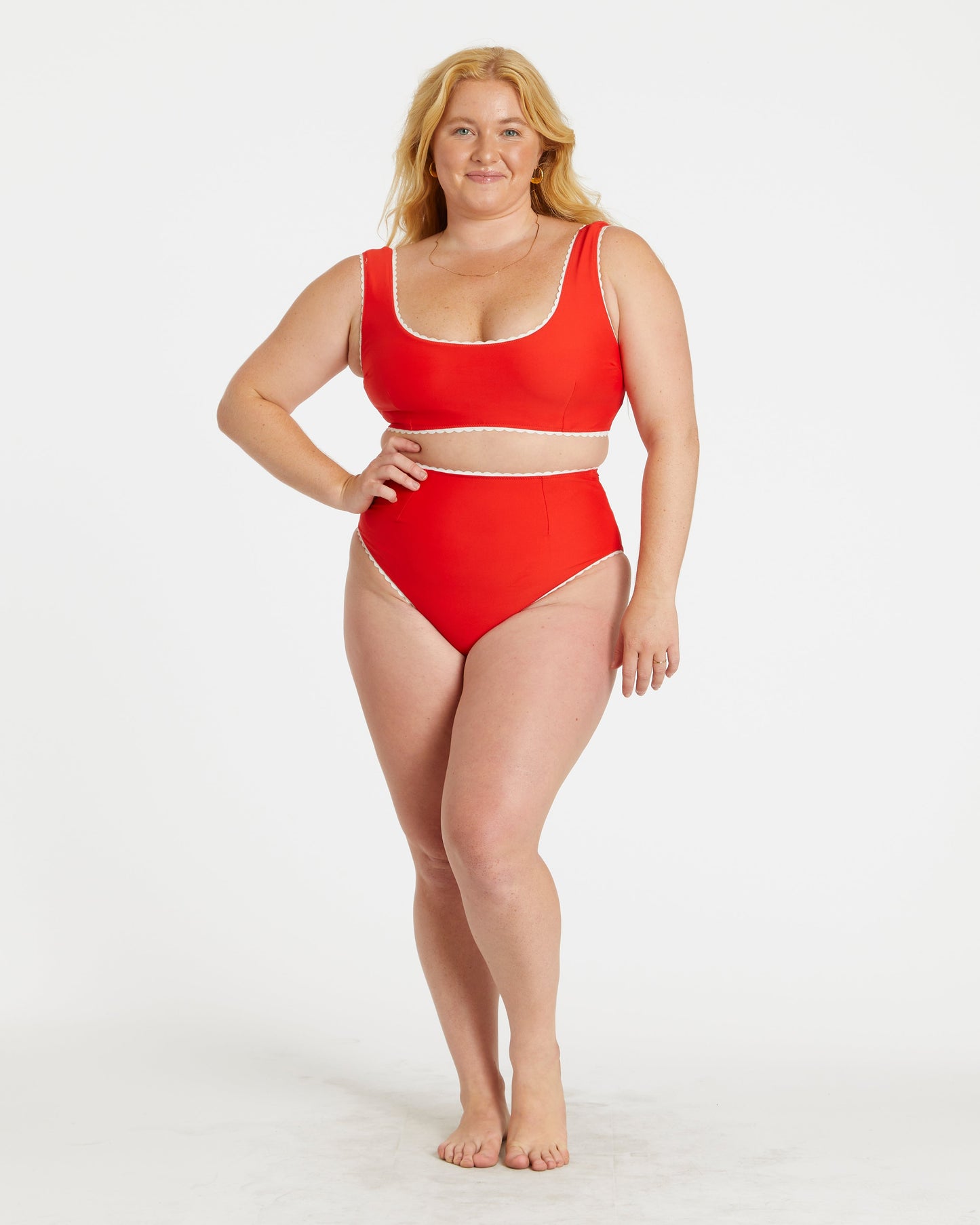 Gingham Bikini (Red)