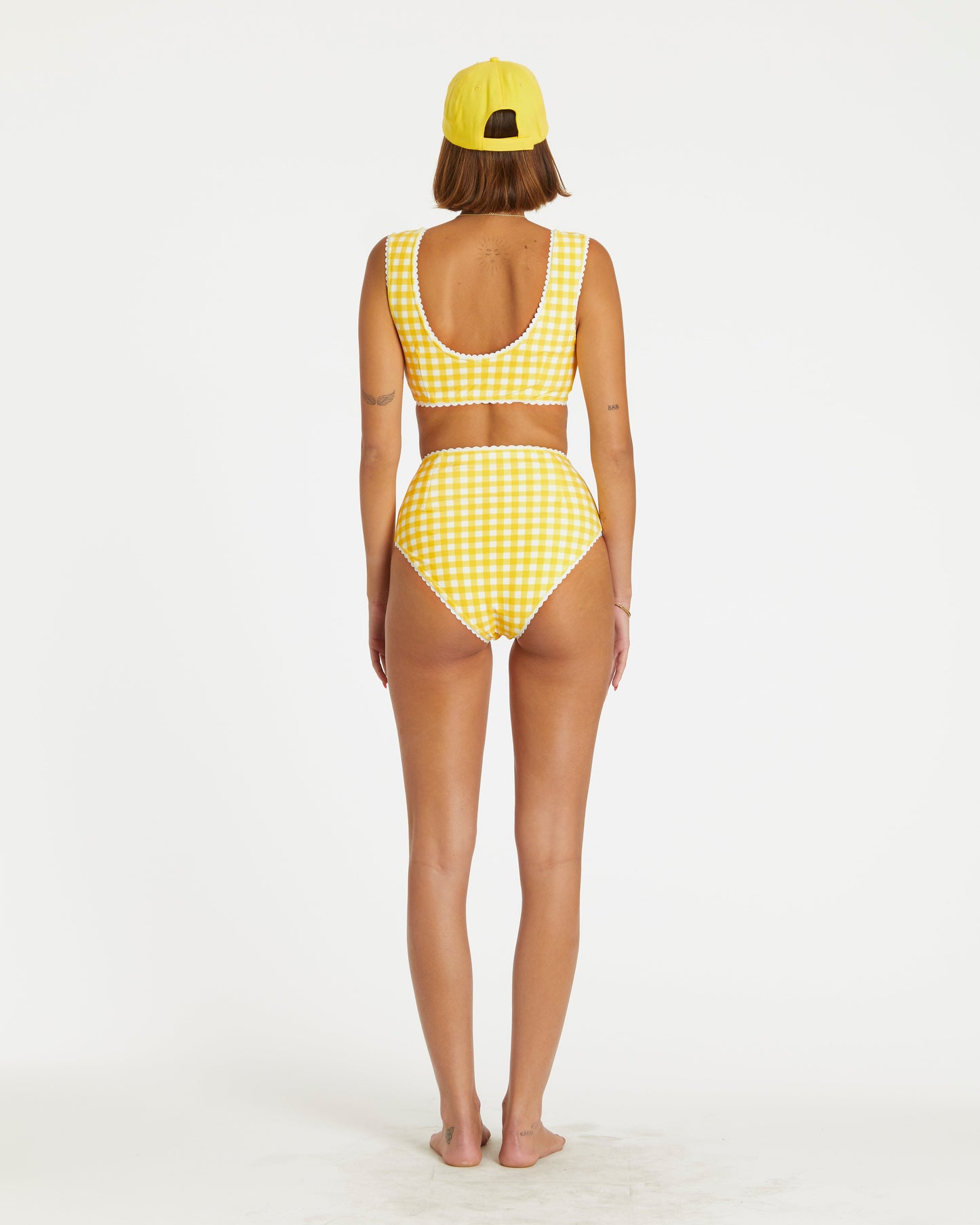 Gingham Bikini (Yellow)
