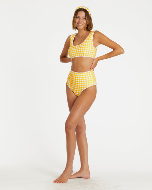 Gingham Bikini (Yellow)