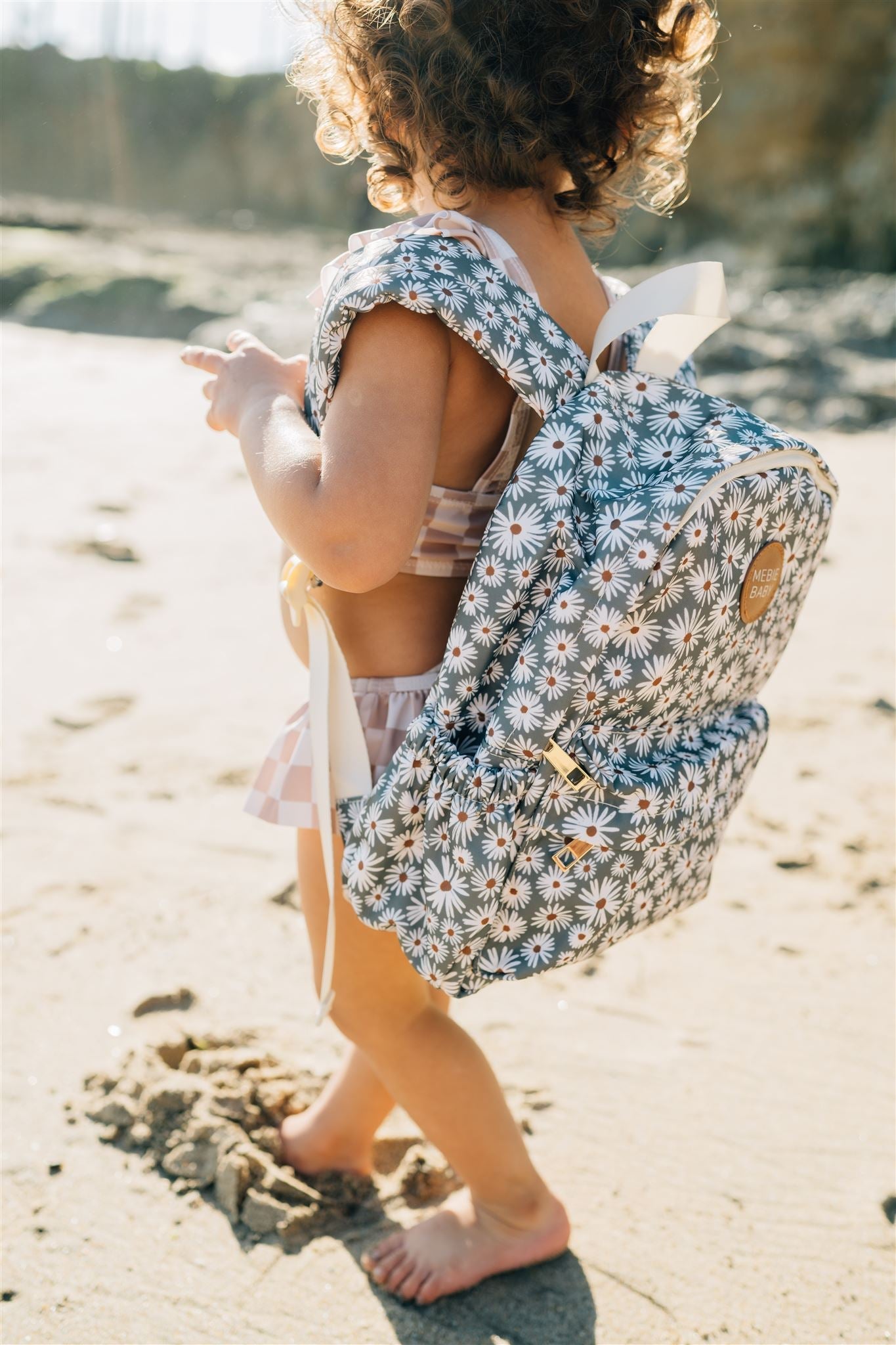 Green Daisy Mini Backpack - Mack & Harvie