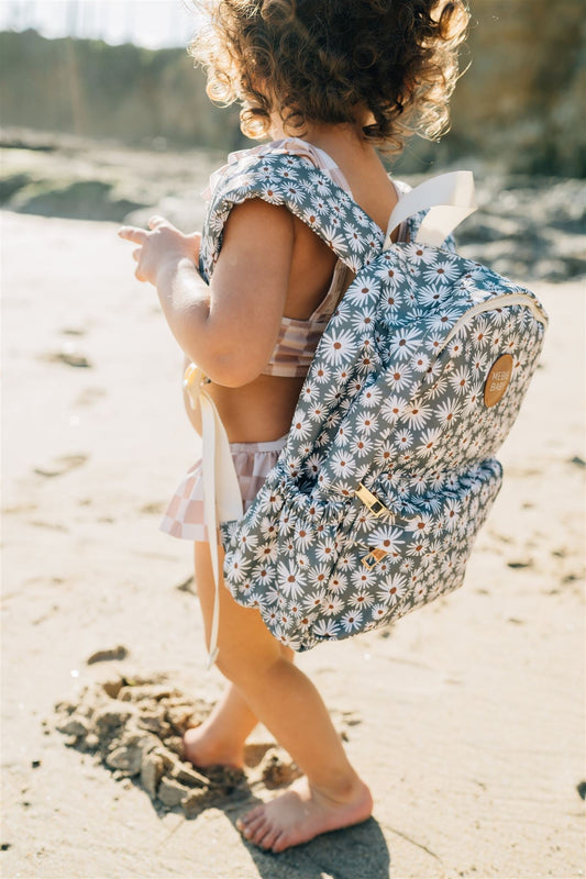 Green Daisy Mini Backpack - Mack & Harvie