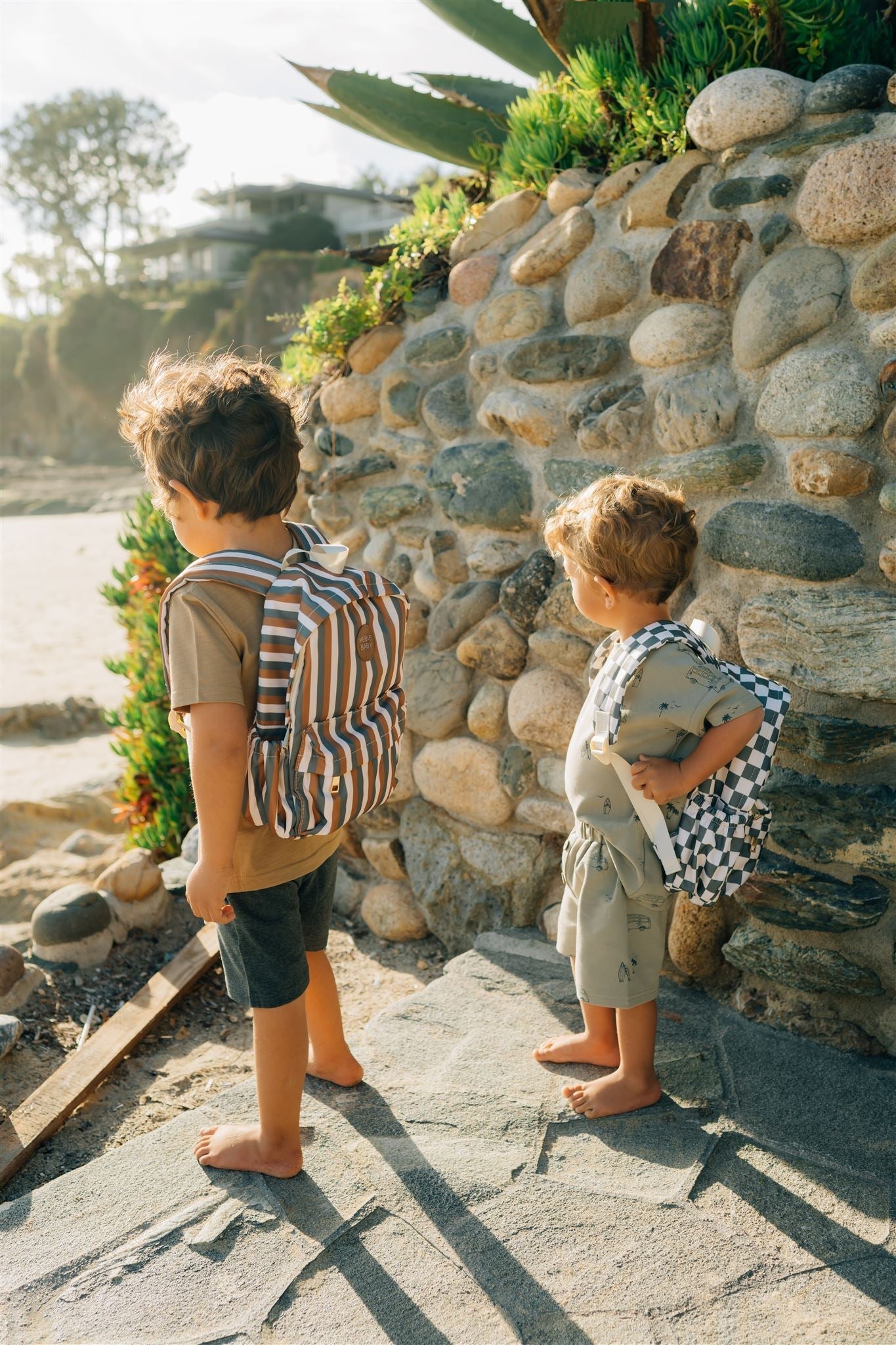 Green Daisy Mini Backpack - Mack & Harvie