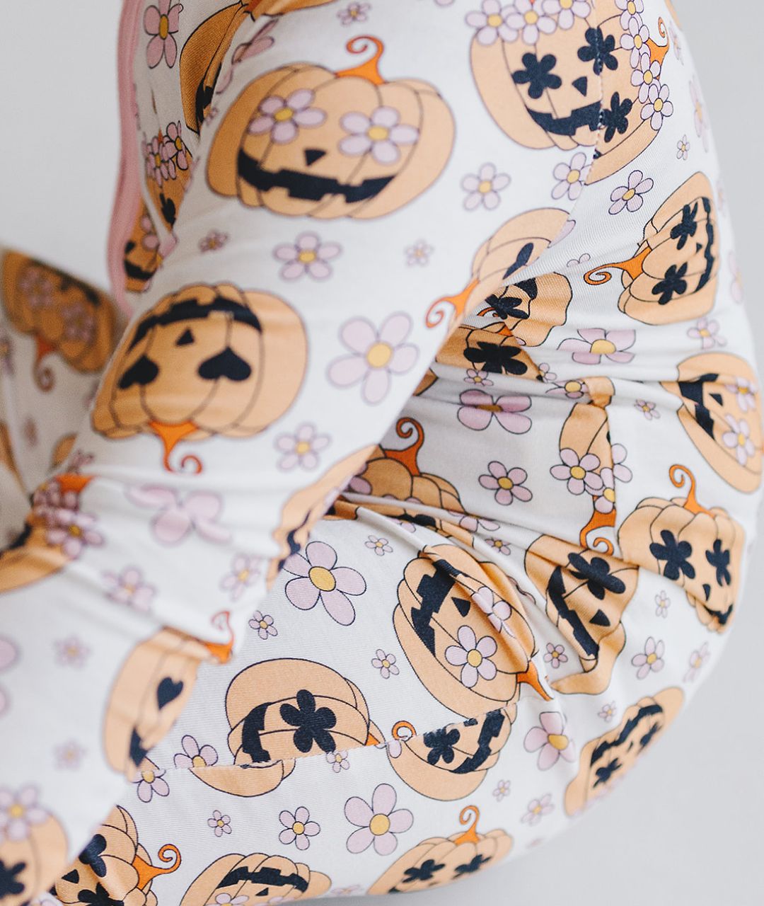 Halloween Bamboo Zip Romper | Pink - Mack & Harvie