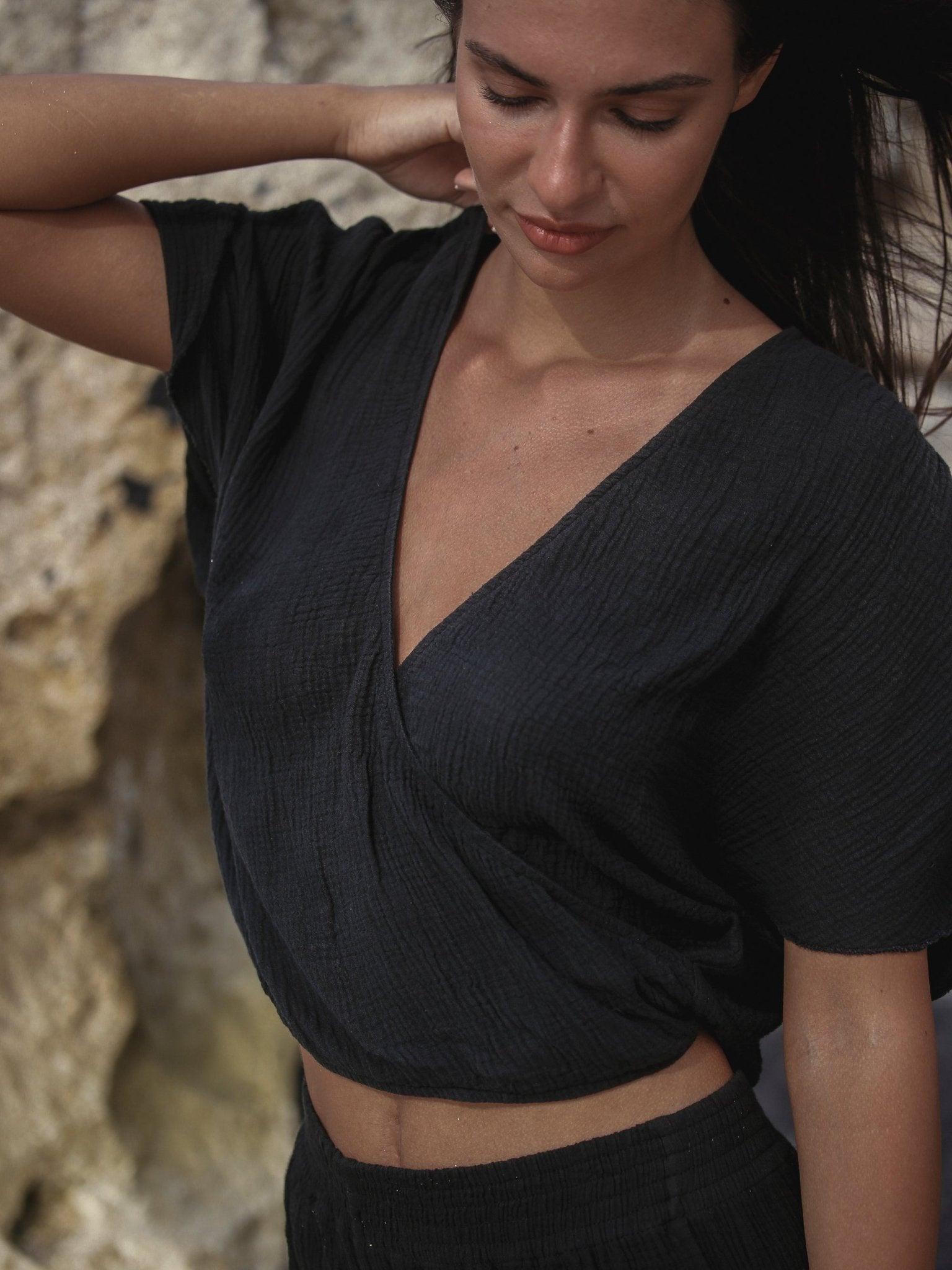 Harlow Top - Black - Mack & Harvie