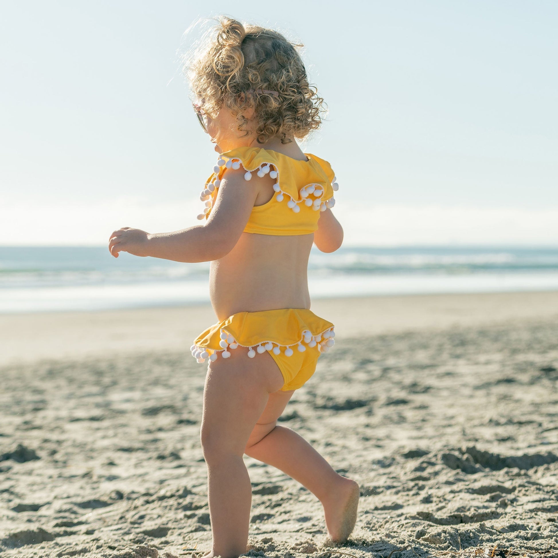 Hello Yellow Flounce Bikini - Mack & Harvie