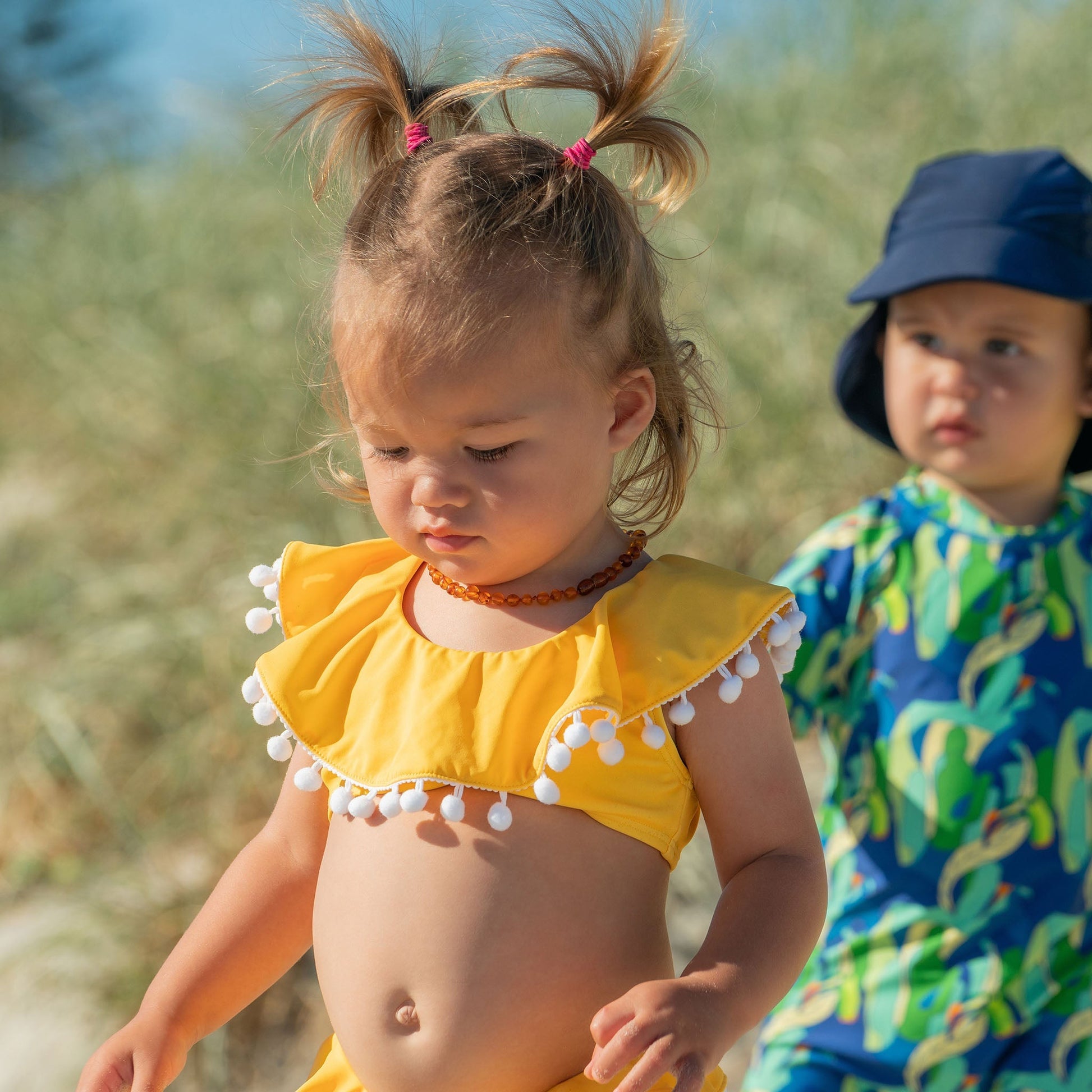 Hello Yellow Flounce Bikini - Mack & Harvie