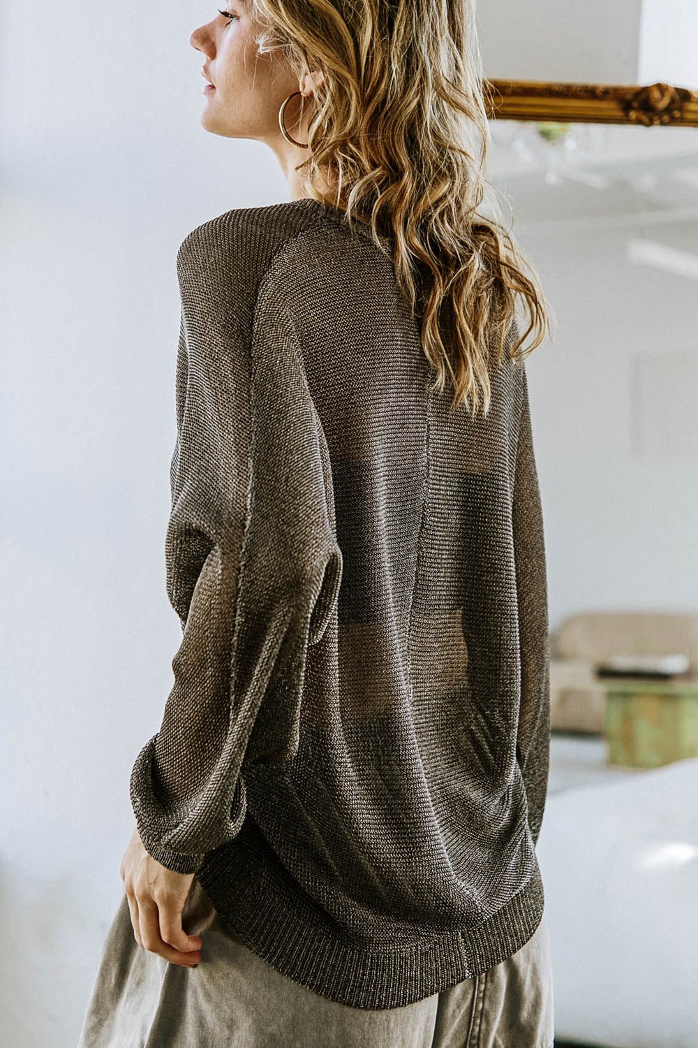 HERE GOES NOTHING SWEATER TOP - Mack & Harvie