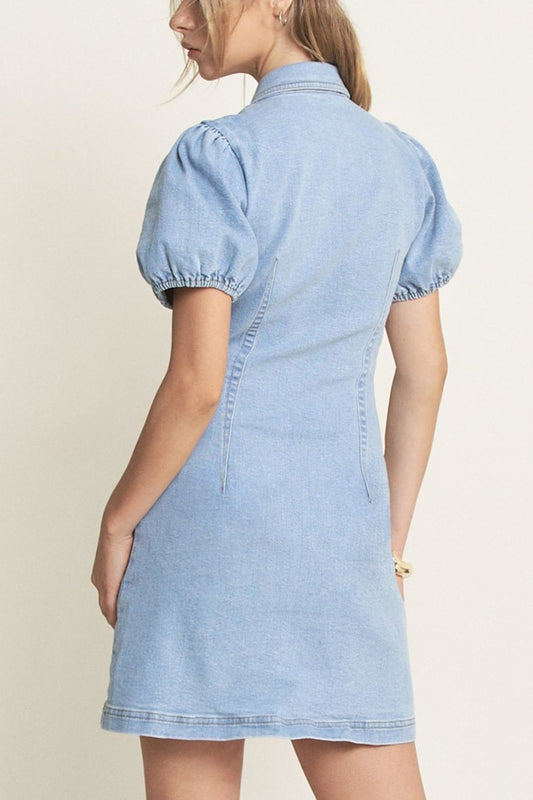 Denim Mini Dress