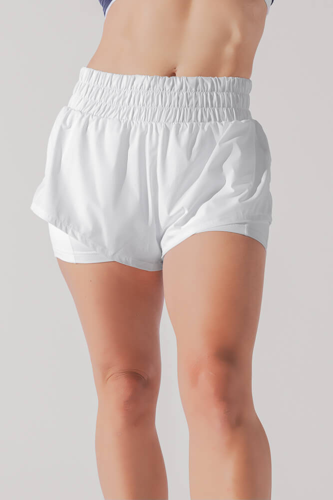 High Waisted Supershort™ - White - Mack & Harvie