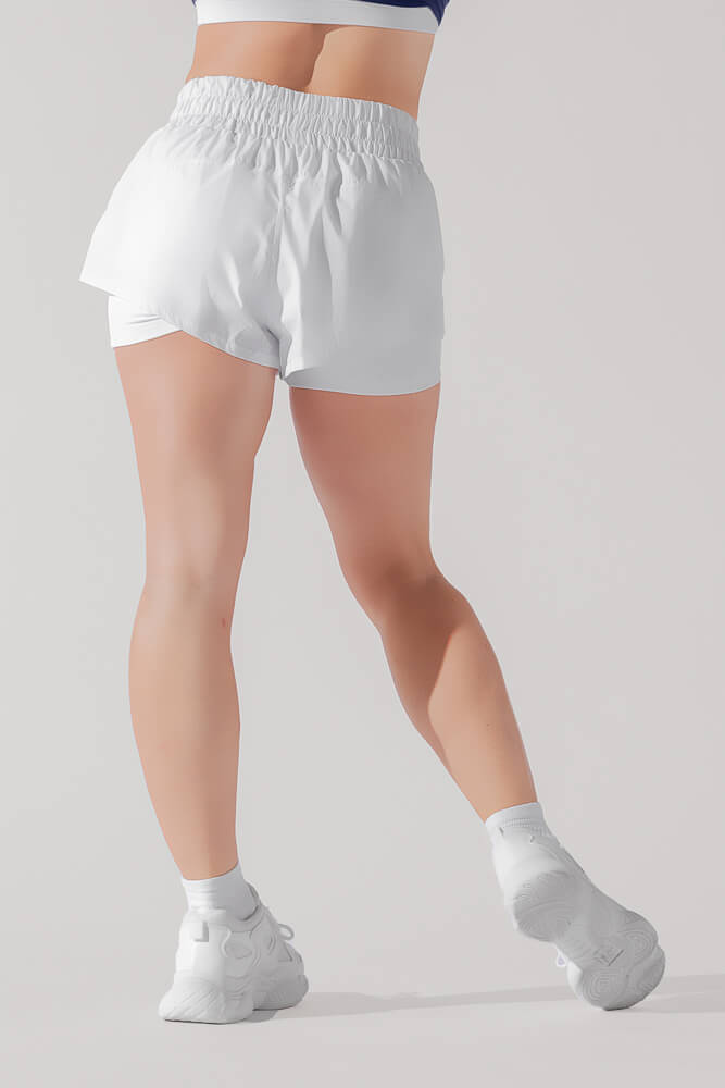High Waisted Supershort™ - White - Mack & Harvie