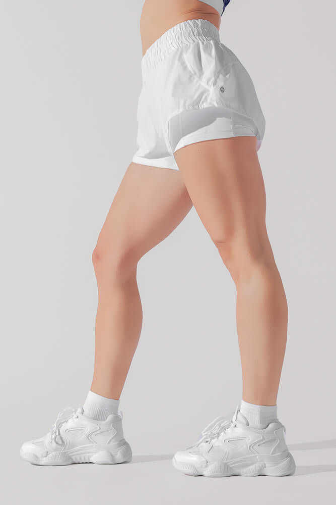 High Waisted Supershort™ - White - Mack & Harvie