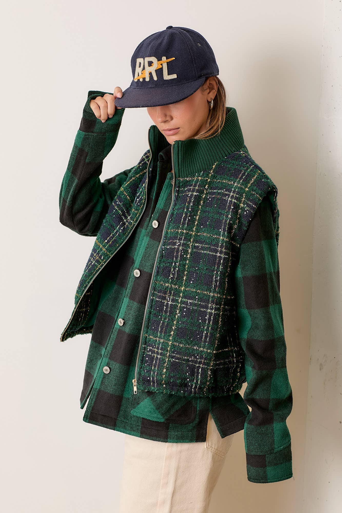 Holiday Shine Padding Vest - Mack & Harvie