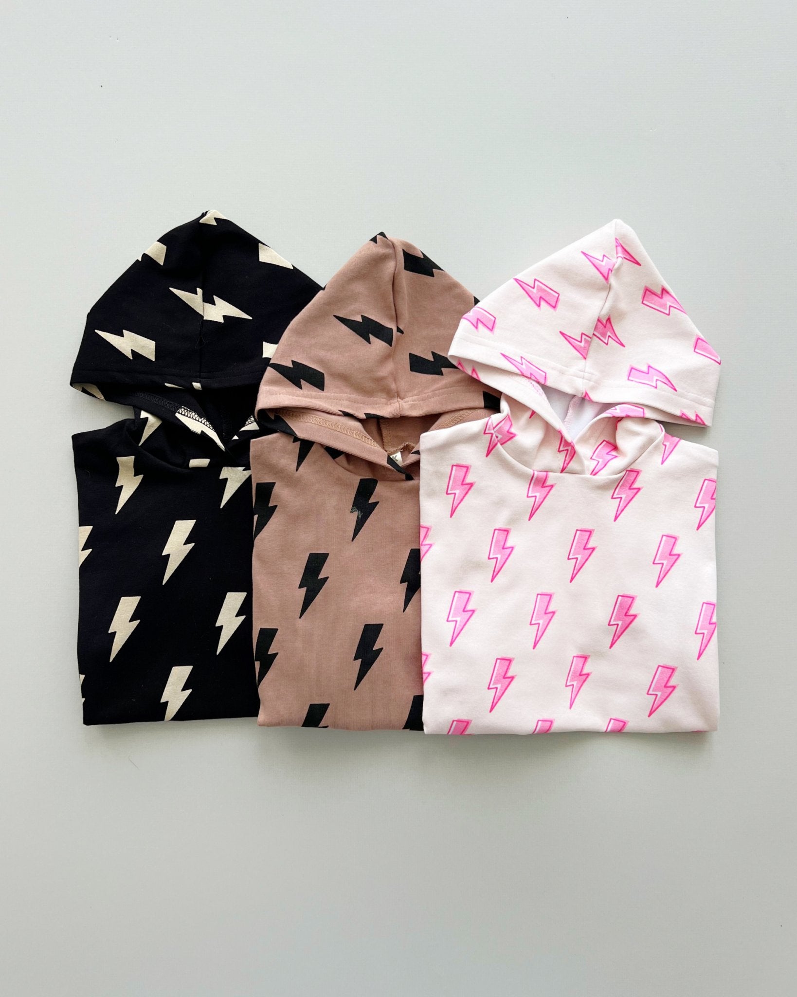 Hooded Bubble Romper | Mocha Bolts - Mack & Harvie