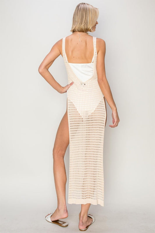 HYFVE Crochet Backless Cover Up Dress - Mack & Harvie