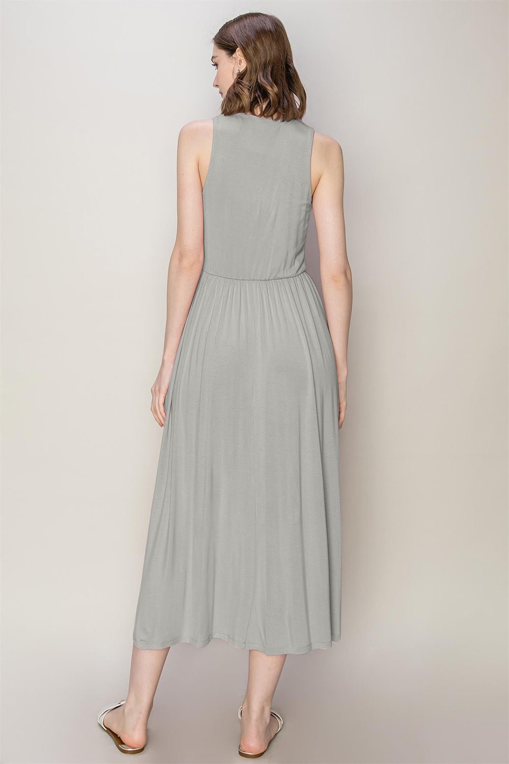 HYFVE Sleeveless Slit Midi Dress - Mack & Harvie