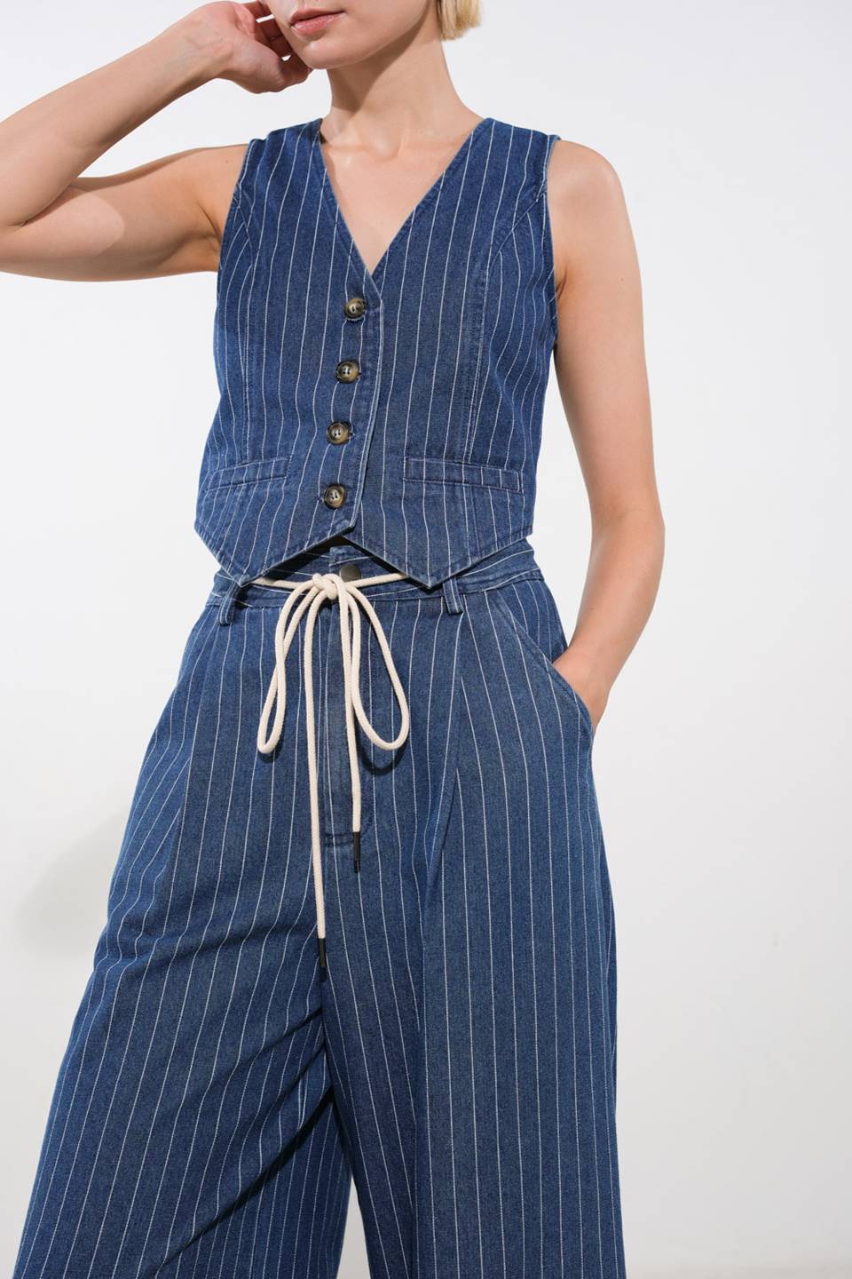 I STILL BELIEVE DENIM PANTS - Mack & Harvie